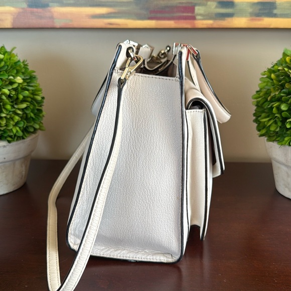 KATE SPADE ♠️ New York "CHANTELLE" WALTER PLACE PEBBLE LEATHER SATCHEL BAG GUC - Picture 9 of 16